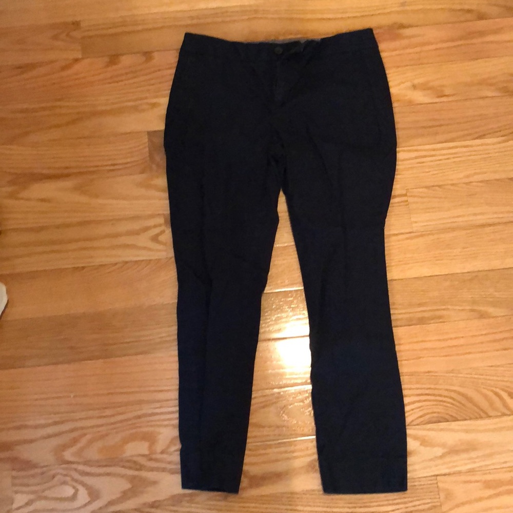 Navy Banana Republic Hampton Fit pants